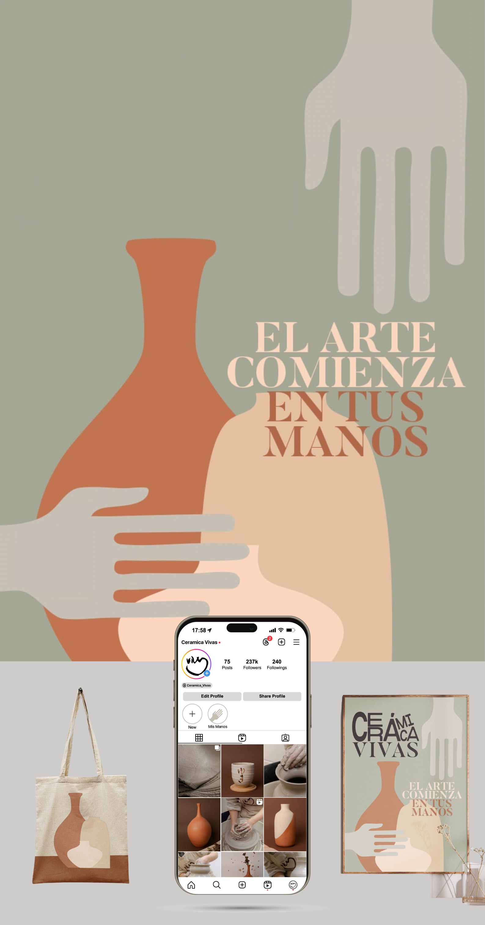 Póster Cerámica Vivas